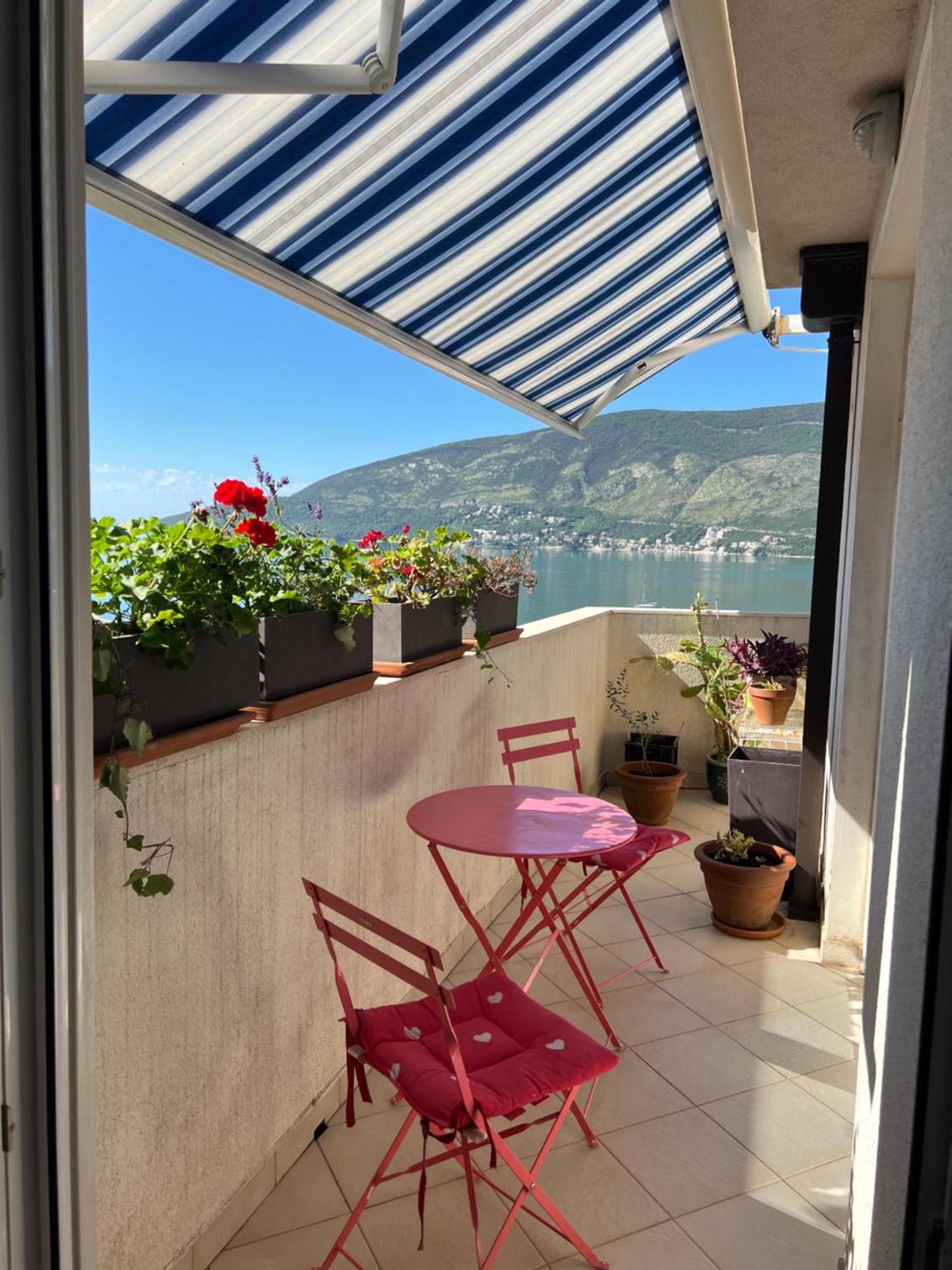 Ferienwohnung Panoramic Bliss Herceg Novi Exterior foto